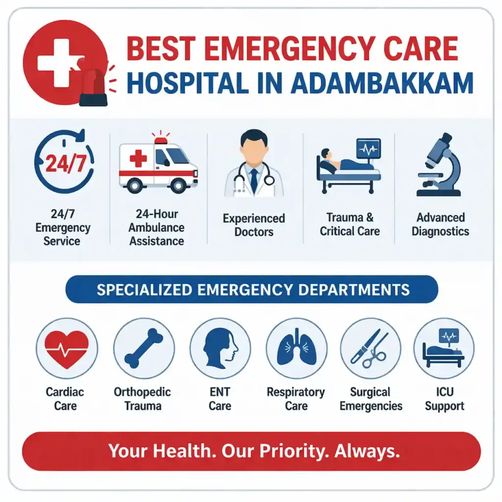 Best Emergency Care Hospital in Adambakkam